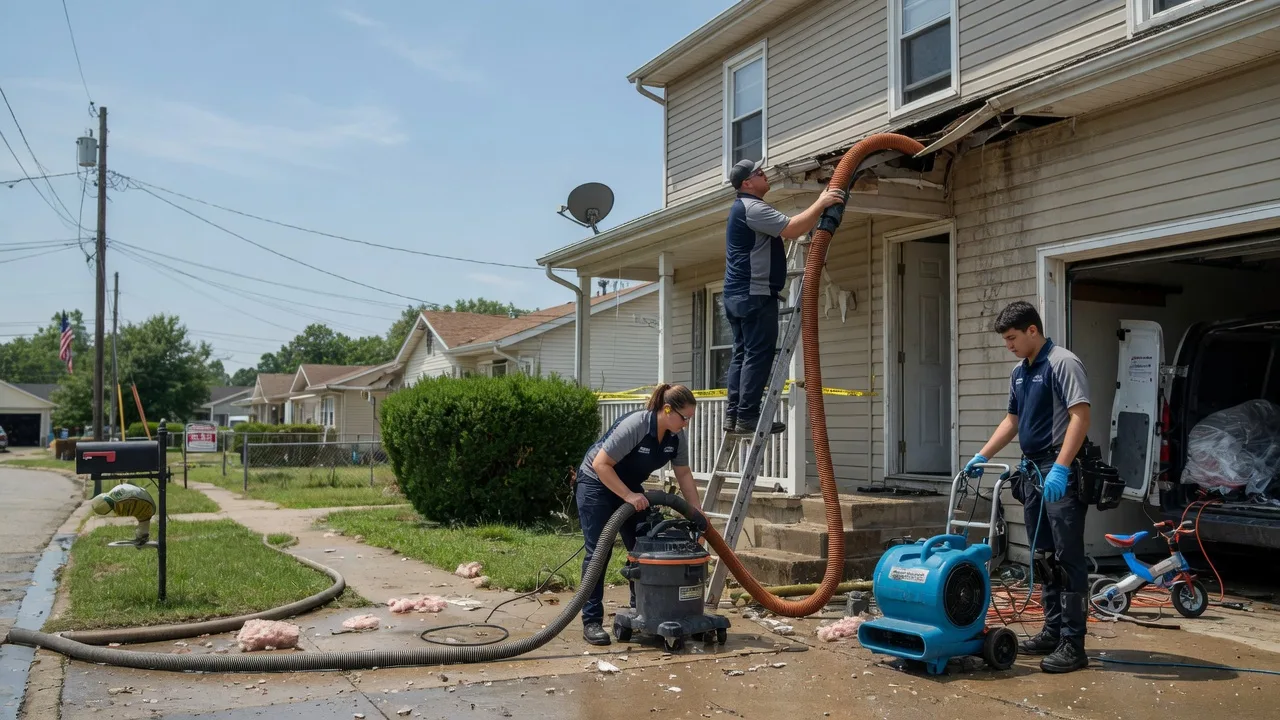 Water Damage Restoration in Mclemoresville, TN near me